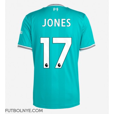 Camiseta Liverpool Curtis Jones #17 Tercera Equipación 2025-26 manga corta Camiseta Liverpool Curtis Jones #17 Tercera Equipación 2025-26 manga corta